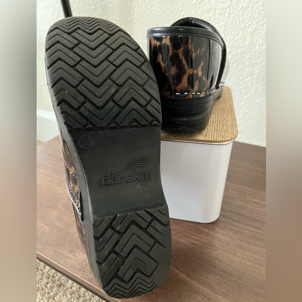 Dansko Leopard Print Clogs - image 4